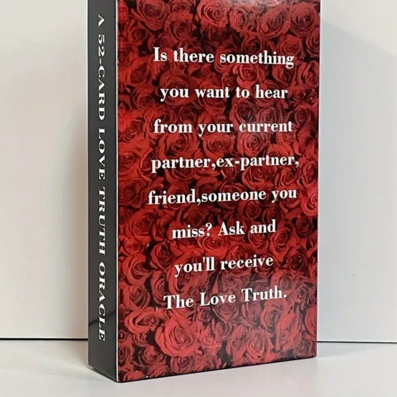 New Love Truth Oracle Deck, Velvet Carrying Pouch & Stickers - Picture 5 of 5